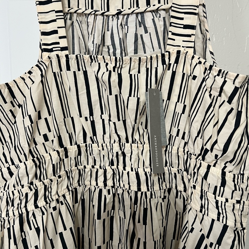 NWT Anthropologie Somerset Maxi Dress: Poplin Halter Edition - Picture 7 of 7